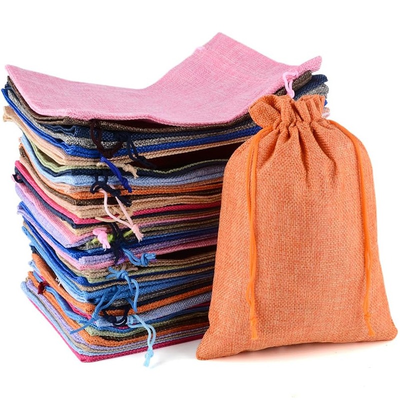 Jute Bag Packaging - 50 Stück 13 x 18 cm/10