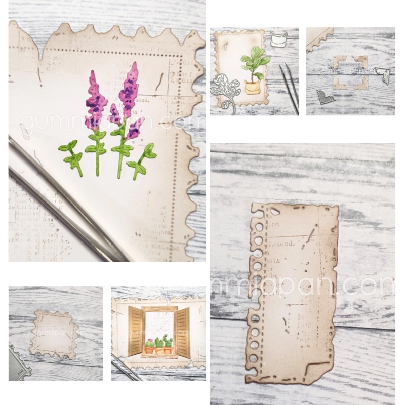 Candle Making Books - Kleine und große Fiddle-Head-Metall-Stanzformen im Sack