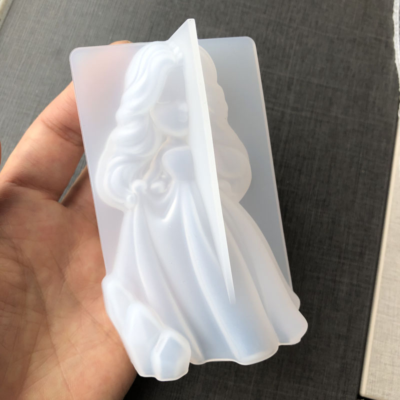3D süße Prinzessin Silikon Ker – Candle Making Supplies Wholesale Bewertung und Preis