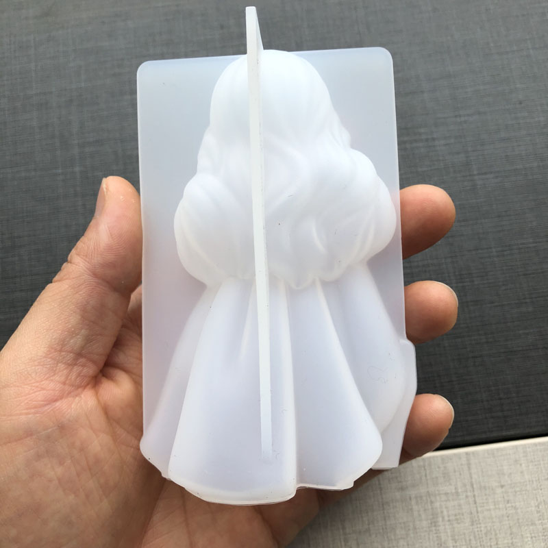 3D süße Prinzessin Silikon Ker – Candle Making Supplies Wholesale Bewertung und Preis