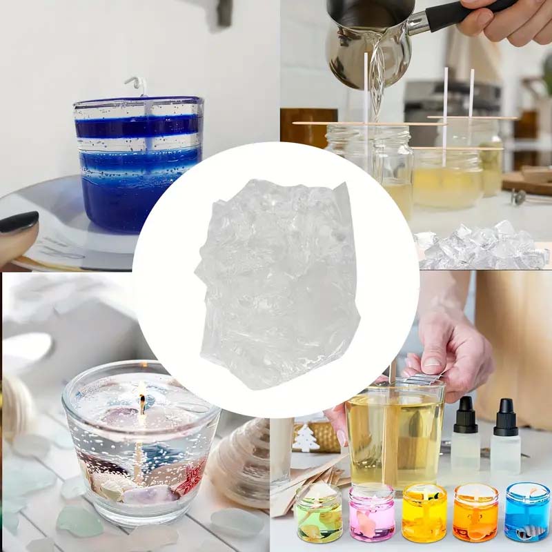 50 g/100 g/200 g klares Geleew – Candle Making Gel Wax Bewertung und Preis