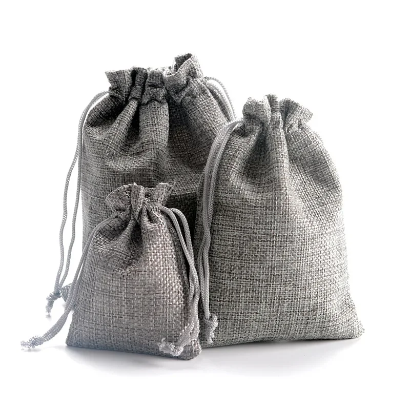 50 Stück 13 x 18 cm/10 x 14 cm – Jute Bag Packaging Bewertung und Preis