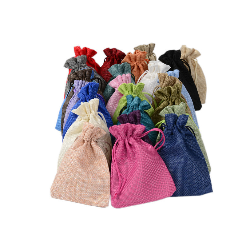 Heißer Verkauf: 50 Stück Leine – Jute Bag Packaging Bewertung und Preis