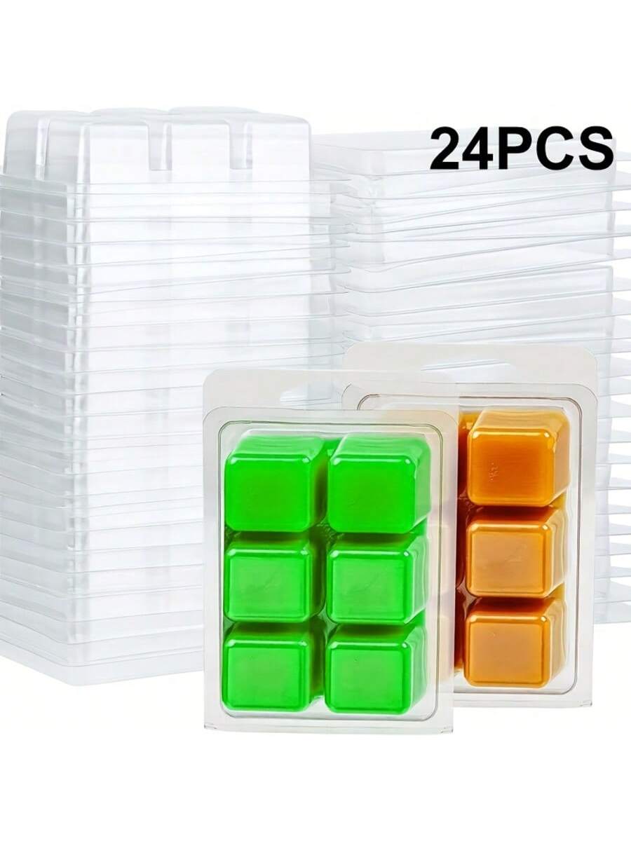 12/24 Stück rechteckige 6-Loch – Candle Making Gel Wax Bewertung und Preis
