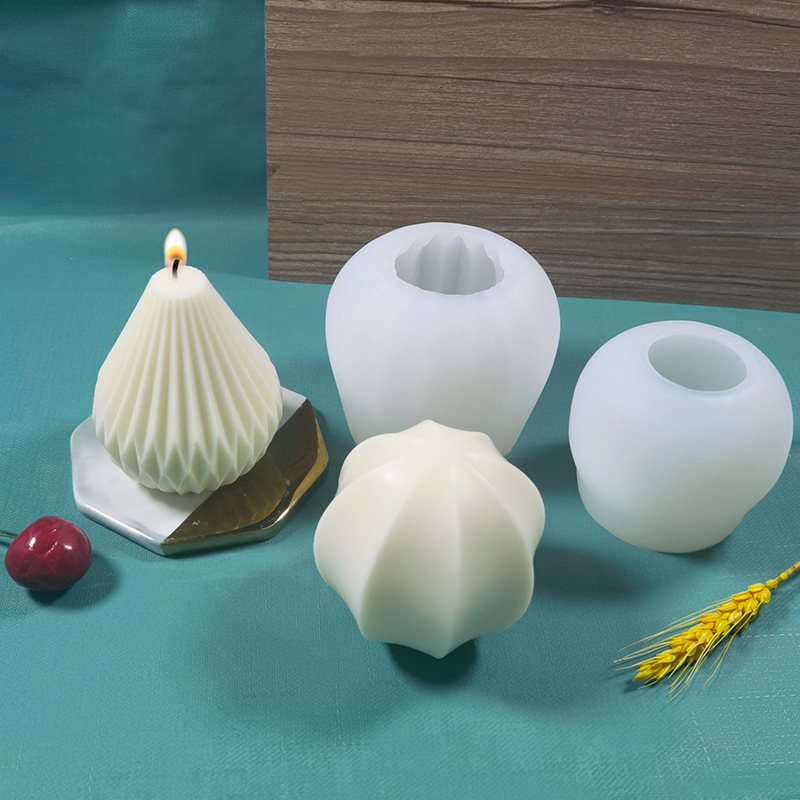 3D Silikon-Kerzenformen Geomet – Candle Making Gel Wax Bewertung und Preis