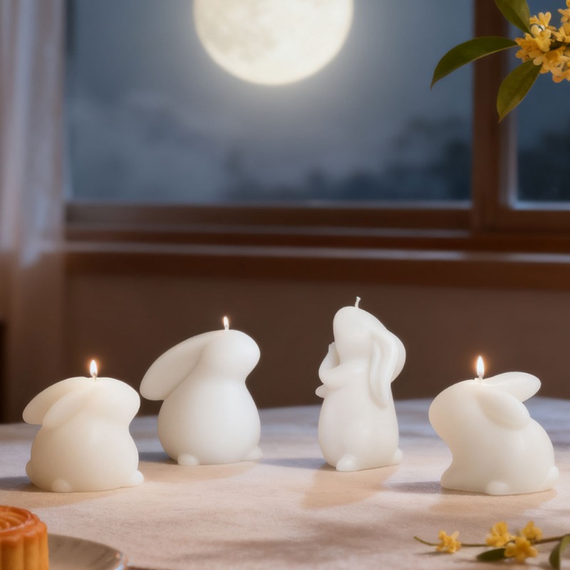 Osterhasen-Duftkerzenform aus  – Candle Making Gel Wax Bewertung und Preis
