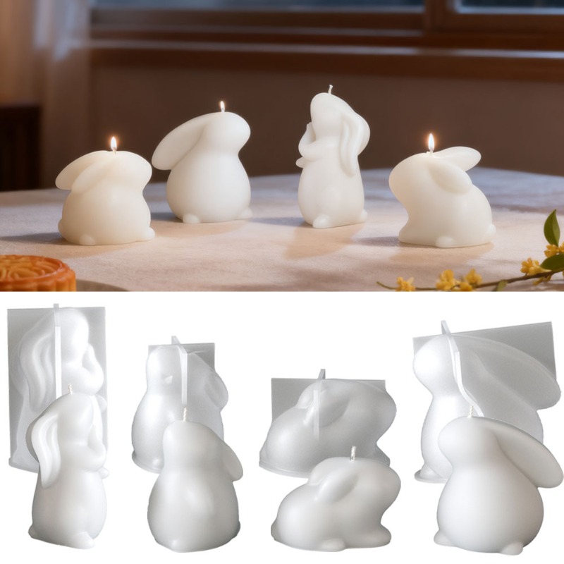 Osterhasen-Duftkerzenform aus  – Candle Making Gel Wax Bewertung und Preis