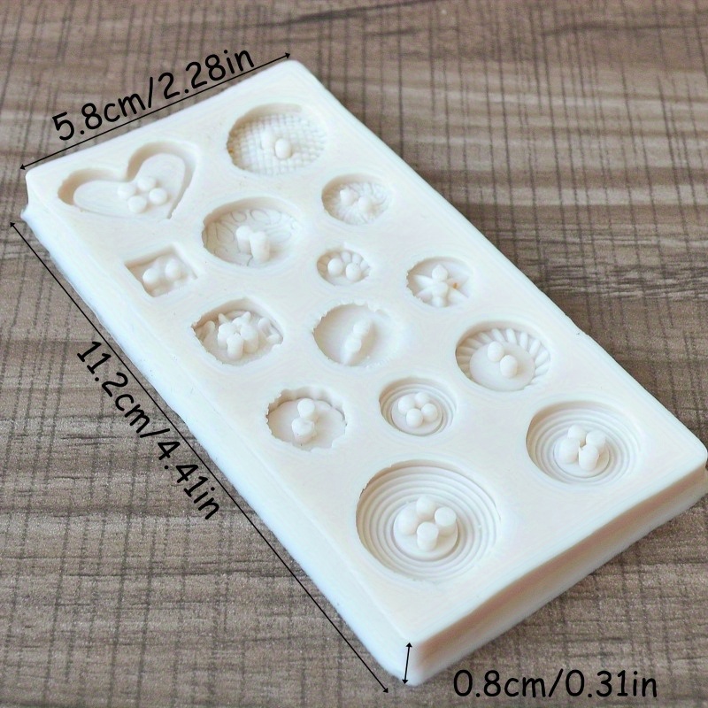 Knopfförmige Silikonform für S – Candle Making Supplies Wholesale Bewertung und Preis