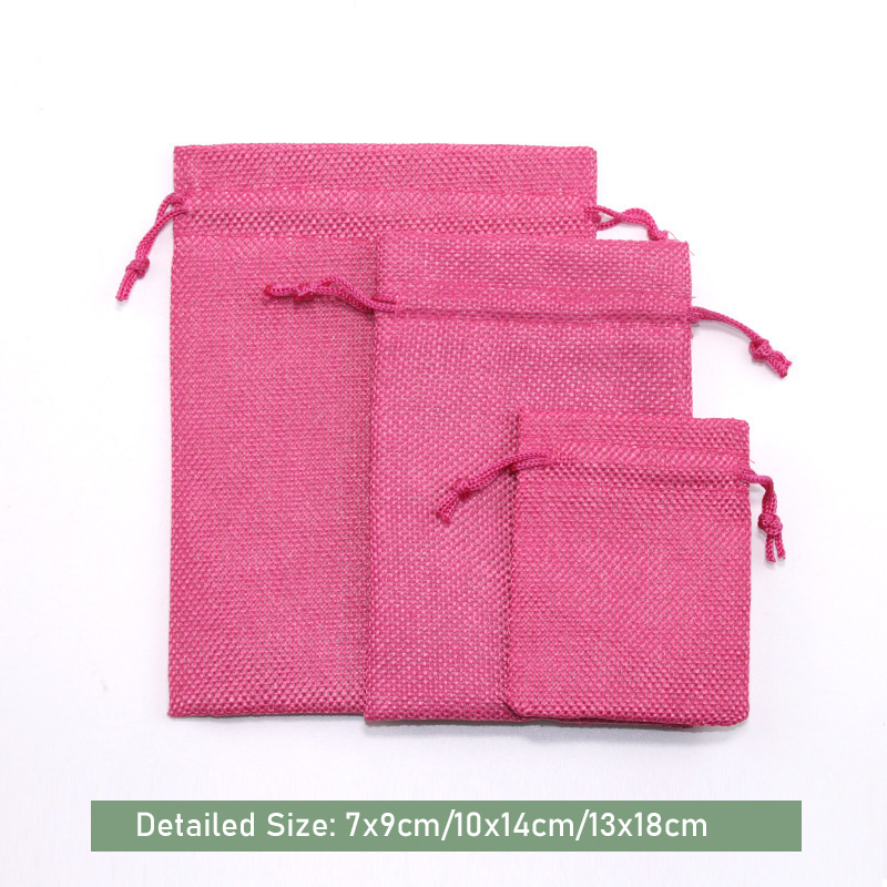 10/5 Stück natürliche Jute-Ges – Jute Bag Packaging Bewertung und Preis