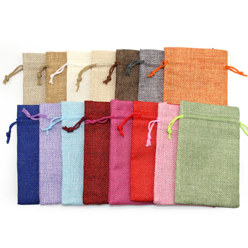 10/5 Stück natürliche Jute-Ges – Jute Bag Packaging Bewertung und Preis