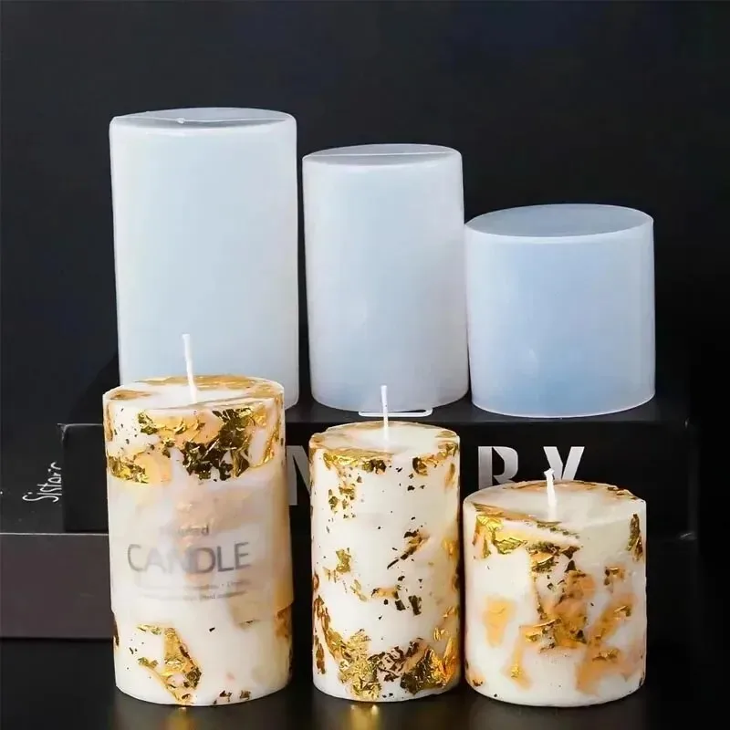2026-Neue Zylinder-Silikonform – Candle Making Gel Wax Bewertung und Preis