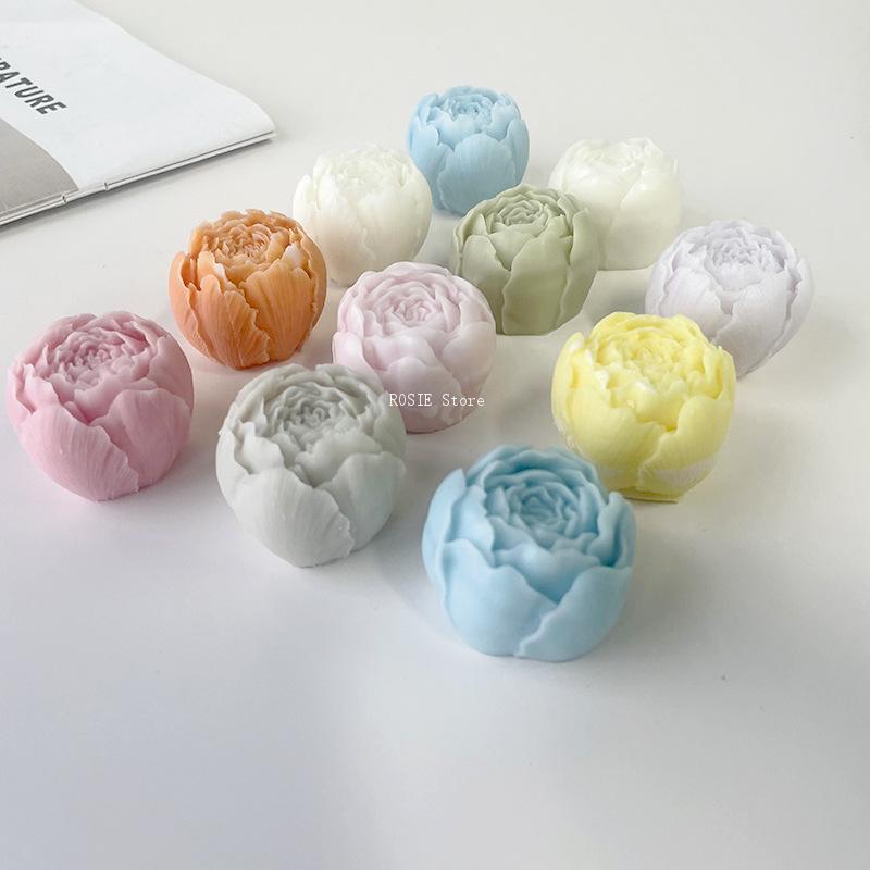 3d Pfingstrose Blume Silikon f – Candle Making Supplies Wholesale Bewertung und Preis