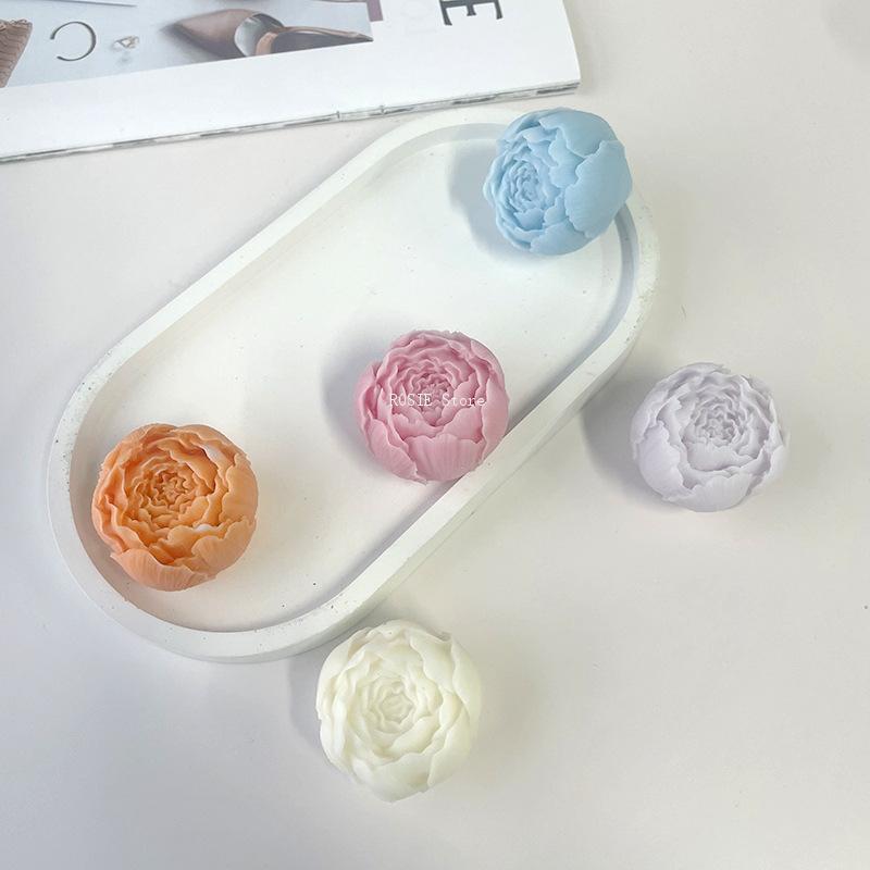 3d Pfingstrose Blume Silikon f – Candle Making Supplies Wholesale Bewertung und Preis