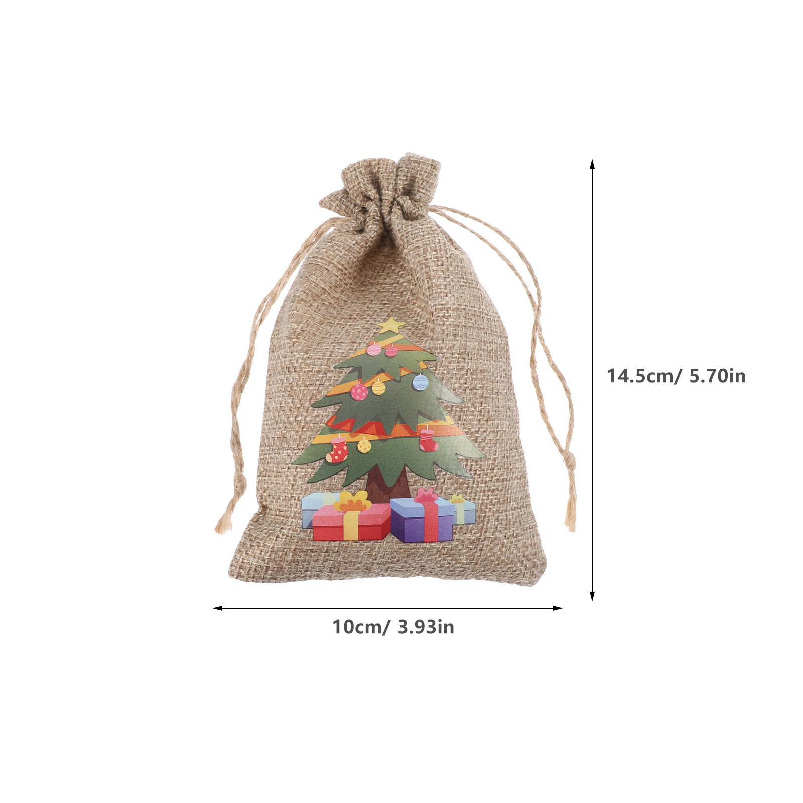 Weihnachtsgeschenktüten-Set mi – Jute Bag Packaging Bewertung und Preis